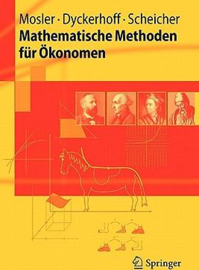 【预售】Mathematische Methoden Fur Okonomen