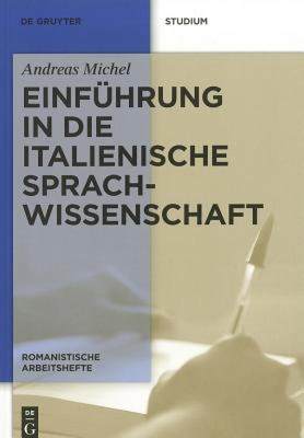 【预售】Einfhrung In die Italienische Sprachwissenschaft