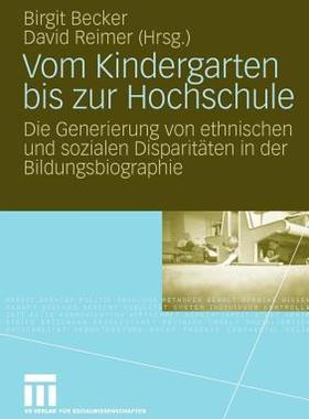 【预售】Vom Kindergarten Bis Zur Hochschule: Die Generierung