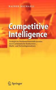 【预售】Competitive Intelligence: Strategische