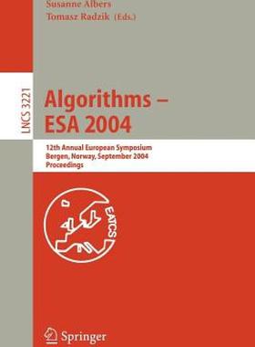 【预售】Algorithms -- ESA 2004: 12th Annual European