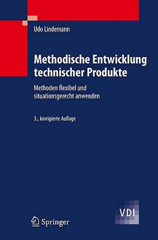 【预售】Methodische Entwicklung Technischer Produkte: