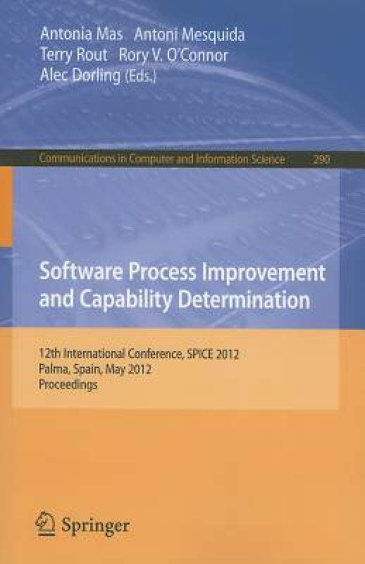 【预售】Software Process Improvement and Capability