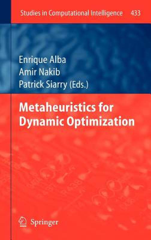【预售】Metaheuristics for Dynamic Optimization