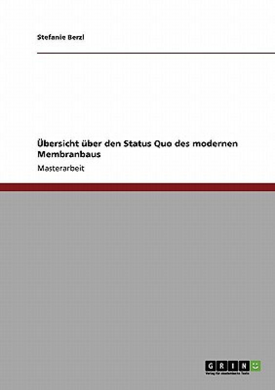 ¡¾Ô¤¶©¡¿Bersicht Ber Den Status Quo Des Modernen