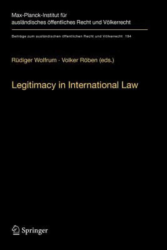 【预售】legitimacy in international law