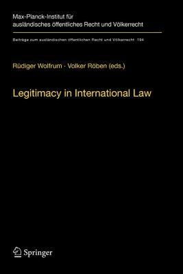 【预售】Legitimacy in International Law