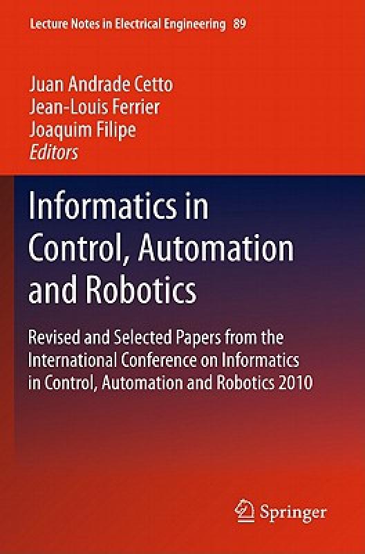 【预售】Informatics in Control, Automation and Robotics: