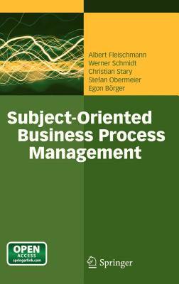 【预售】Subject-Oriented Business Process Management
