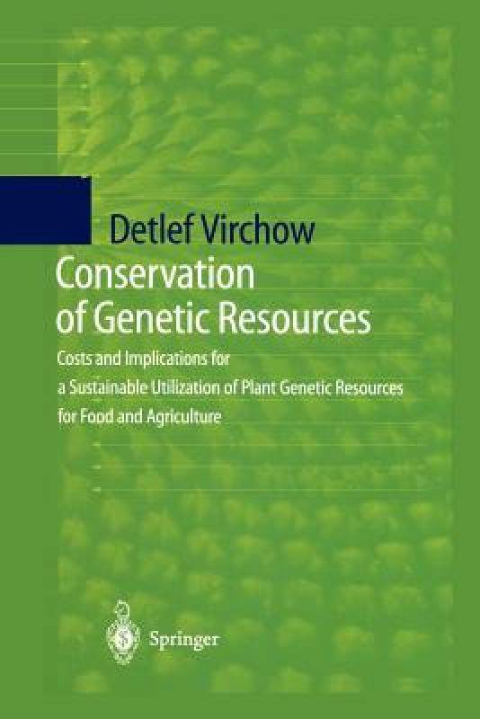 【预售】conservation of genetic resources: costs and