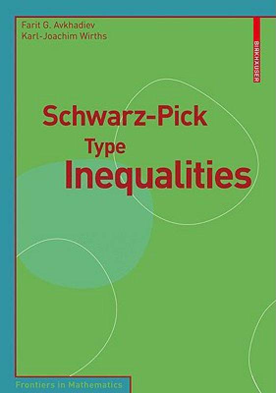 【预售】schwarz-pick type inequalities