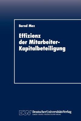 【预售】Effizienz Der Mitarbeiter-Kapitalbeteiligung: Eine