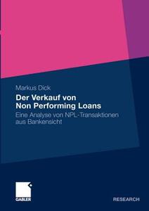 【预售】Der Verkauf Von Non Performing Loans: Eine Analyse