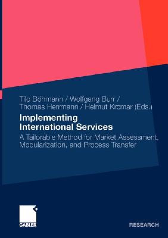 【预售】Implementing International Services: A Tailorable