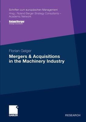 【预售】Mergers & Acquisitions in the Machinery Industry