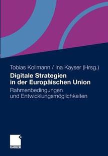 【预售】Digitale Strategien in Der Europaischen Union: