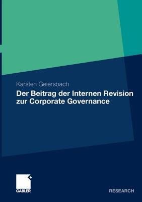 【预售】Der Beitrag Der Internen Revision Zur Corporate