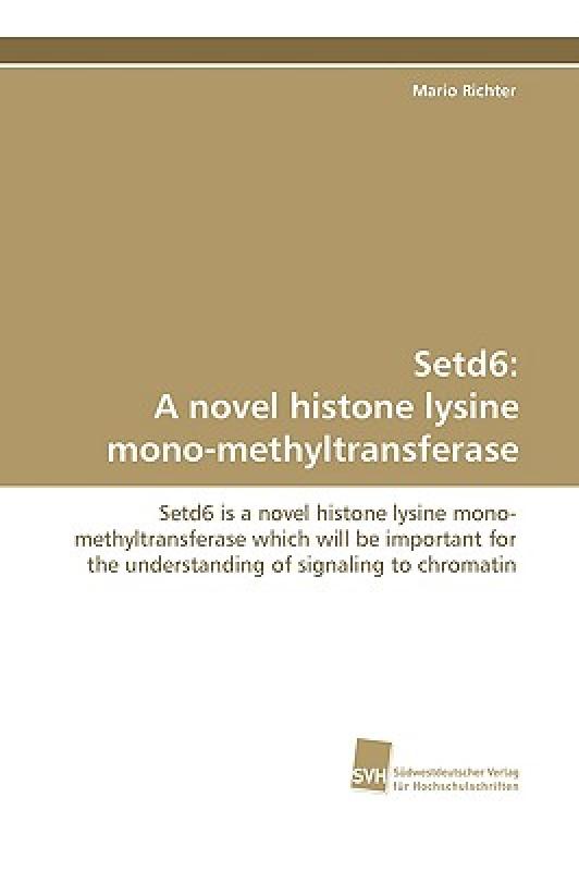 【预售】Setd6: A Novel Histone Lysine-封面