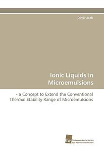 【预售】Ionic Liquids in Microemulsions