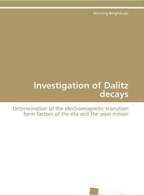 【预售】Investigation of Dalitz Decays
