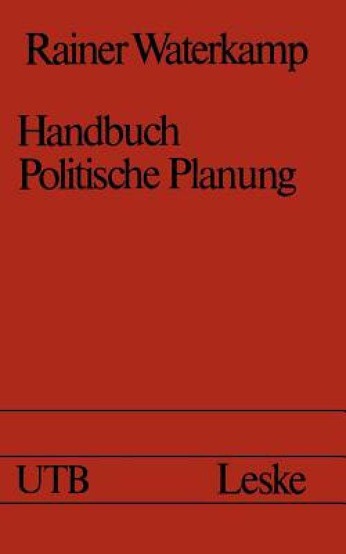 【预售】Handbuch Politische Planung
