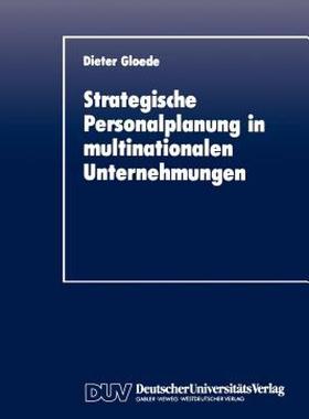 【预售】Strategische Personalplanung in Multinationalen