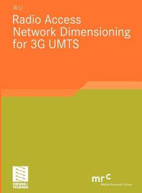 【预售】Radio Access Network Dimensioning for 3g Umts