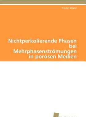 【预售】Nichtperkolierende Phasen Bei Mehrphasenstr Mungen