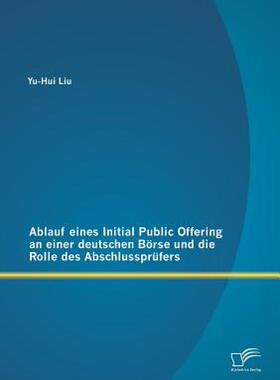 【预售】Ablauf Eines Initial Public Offering an Einer