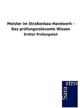 【预售】Meister Im Stra Enbau-Handwerk - Das PR