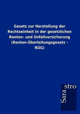 【预售】Gesetz Zur Herstellung Der Rechtseinheit in Der