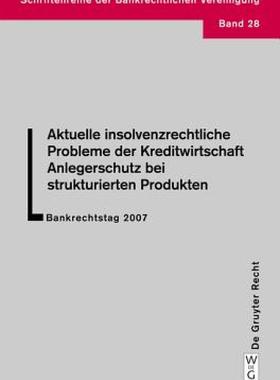 【预售】Aktuelle Insolvenzrechtliche Probleme Der