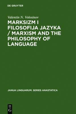 【预售】Marksizm I Filosofija Jazyka / Marxism and the