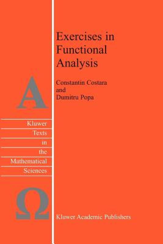 【预售】Exercises in Functional Analysis