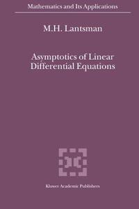 【预售】Asymptotics of Linear Differential Equations