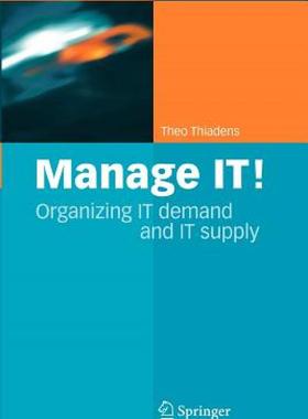 【预售】Manage It!: Organizing It Demand and It Supply