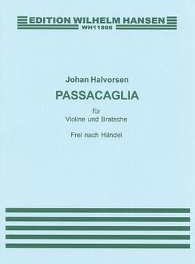 【预售】G.F. Handel/Johan Halvorsen: Passacaglia in G Minor
