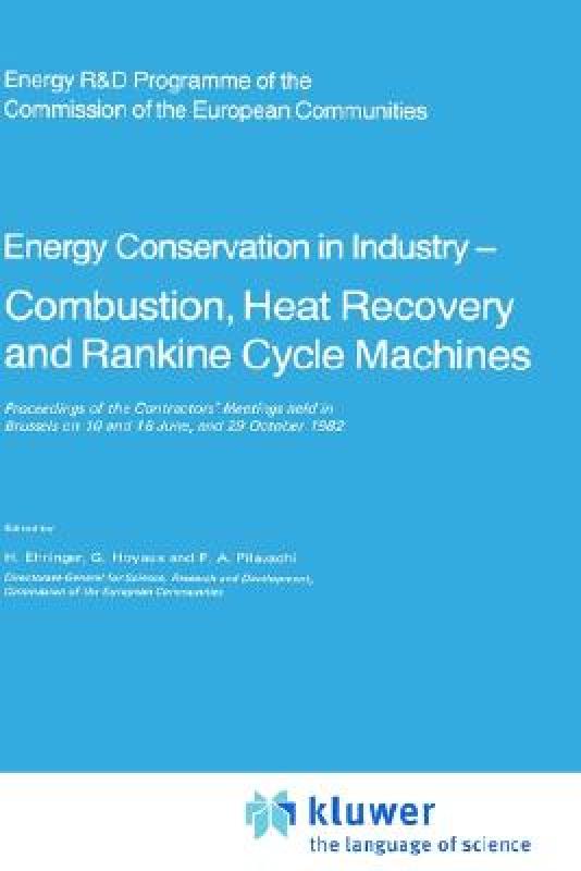 【预售】energy conservation in industry, combustion, heat