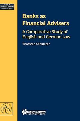 【预售】Banks as Financial Advisors, a Comparative Study of