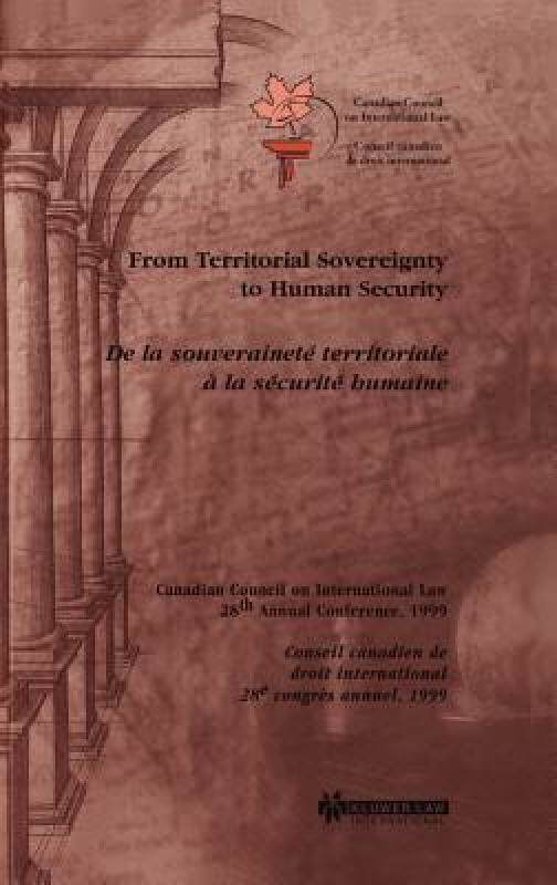 【预售】From Territorial Sovereignty to Human Security