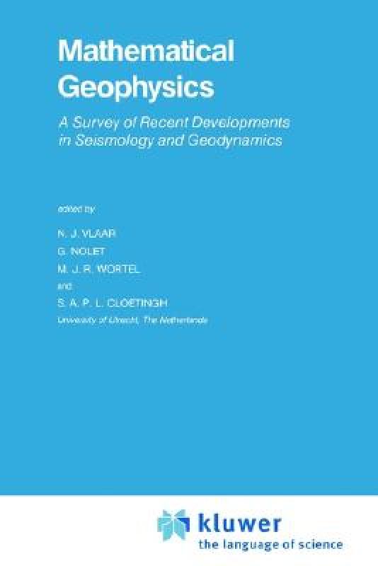 【预售】Mathematical Geophysics: A Survey of Recent