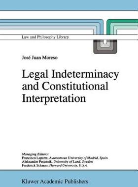 【预售】Legal Indeterminacy and Constitutional
