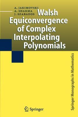 【预售】Walsh Equiconvergence of Complex Interpolating