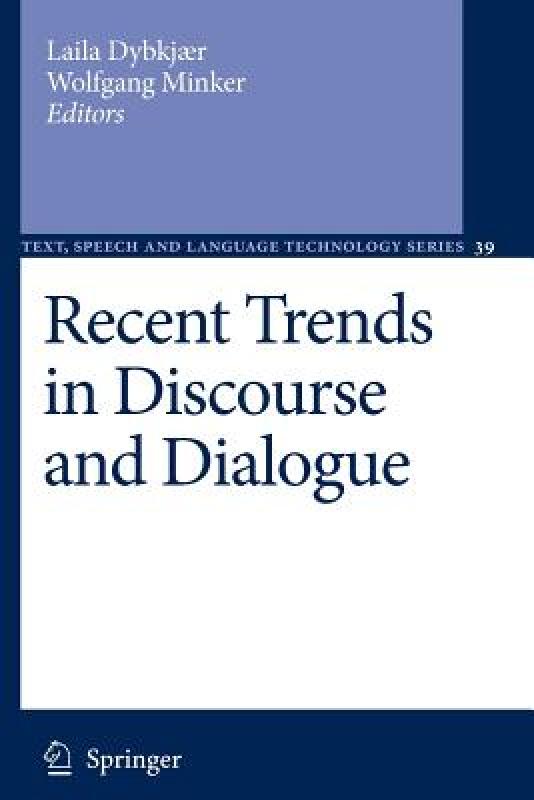 【预售】Recent Trends in Discourse and Dialogue