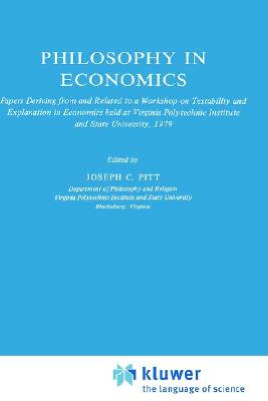 【预售】Philosophy in Economics: Papers Deriving from and