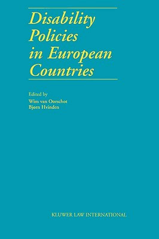 【预售】Disability Policies in European Countries