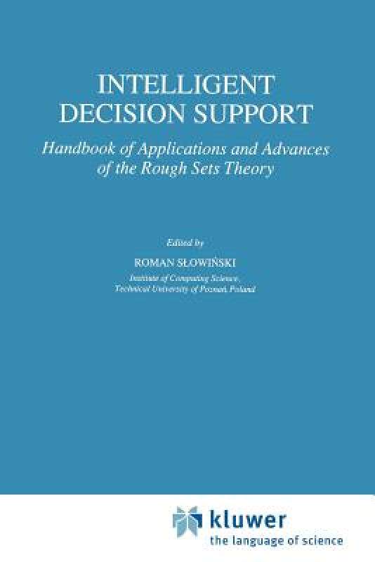 【预售】Intelligent Decision Support: Handbook of