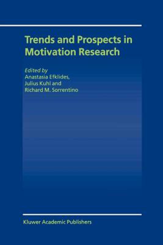 【预售】Trends and Prospects in Motivation Research