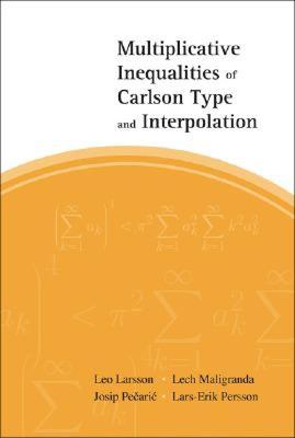 【预售】Multiplicative Inequalities of Carlson Type and