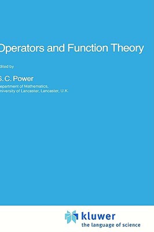 【预售】Operators and Function Theory